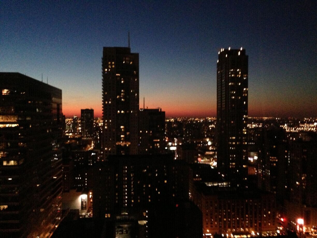 Beautiful sunset December 2013