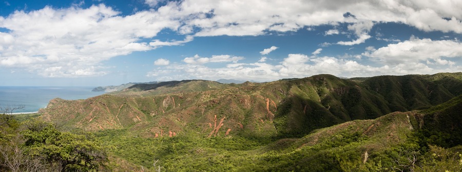 A rarely seen view of Santa Rosa National Park