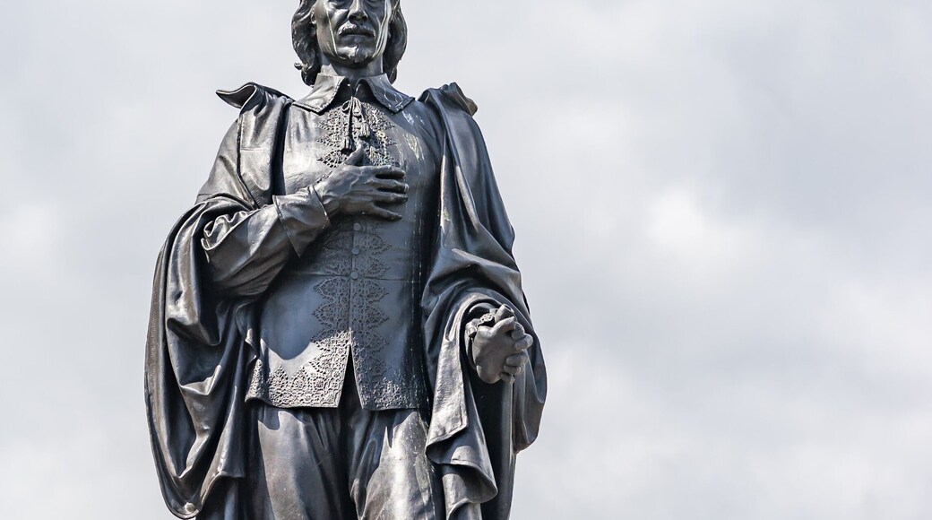 William Harvey Denkmal in Folkestone der Entdecker der Blutzirkulation