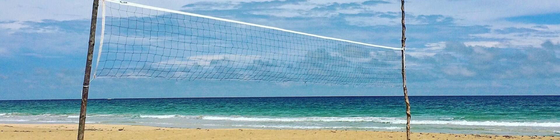 Good place to play volleyball in Bastimentos. Or just do nothing! #panama #beaches #endlesssummer
