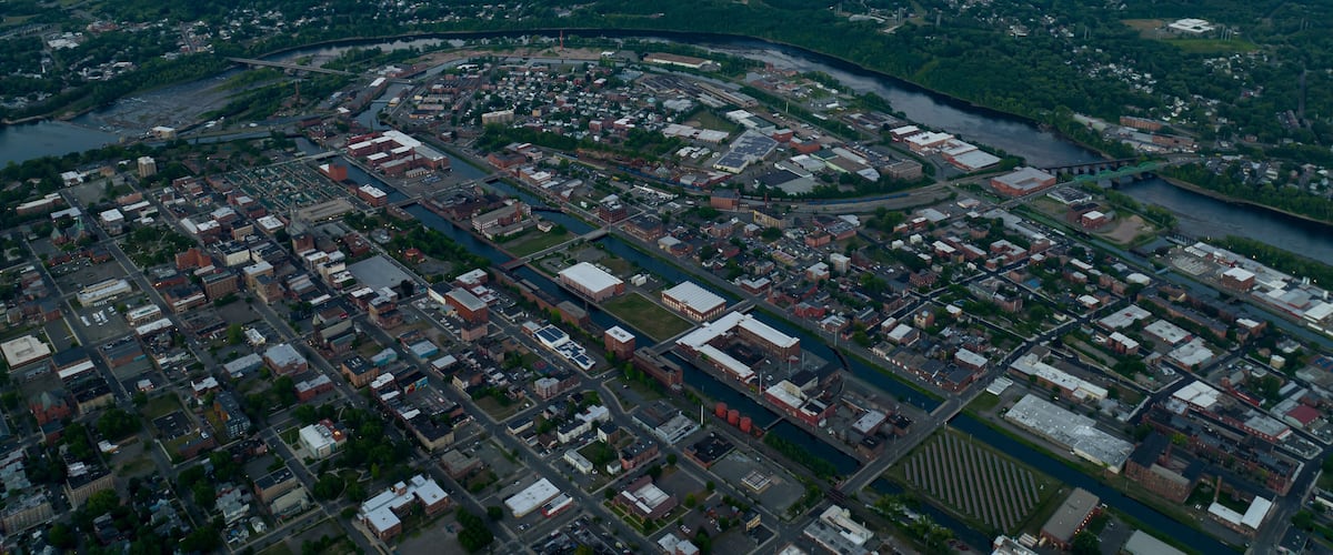Holyoke Flats overlooking Chicopee Airfield