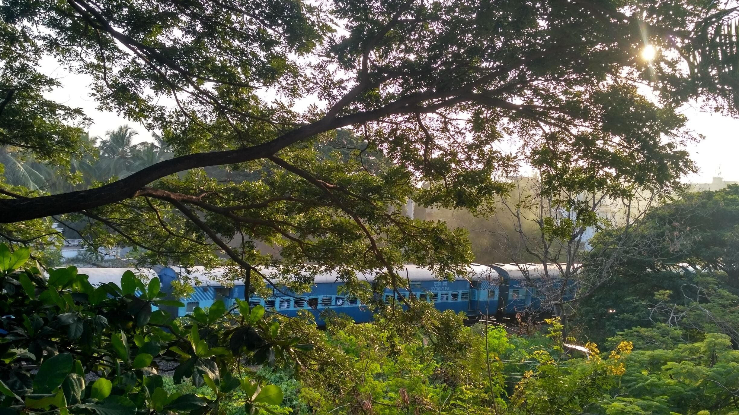 Nostalgia. 

Spent my childhood here. It still remains my favourite place. I spend most of my time home on the terrace, staring at the passing by train and wondering of the stories of all the passengers! 