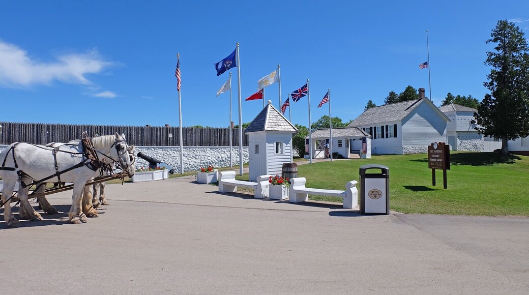 Seeing the sights and learning while in Mackinac Island