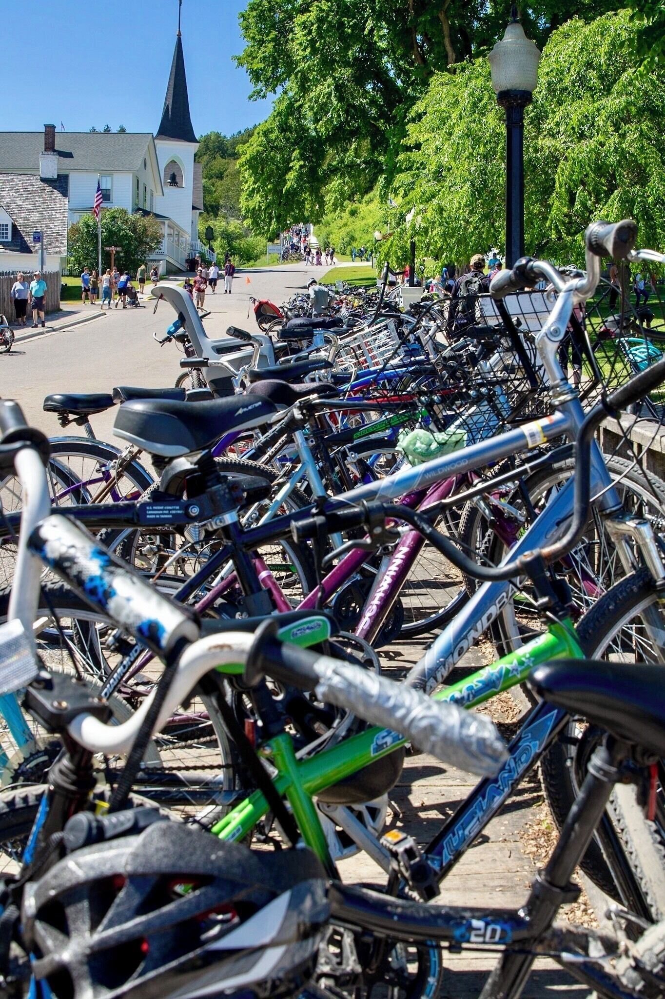 Mackinac Island transportation.