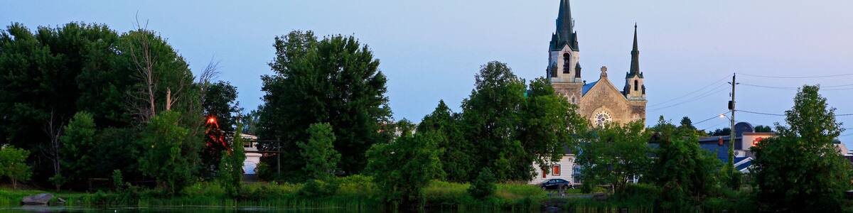 l'église d'Hawkesbury en Ontario