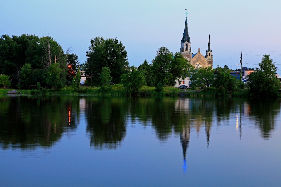 l'église d'Hawkesbury en Ontario