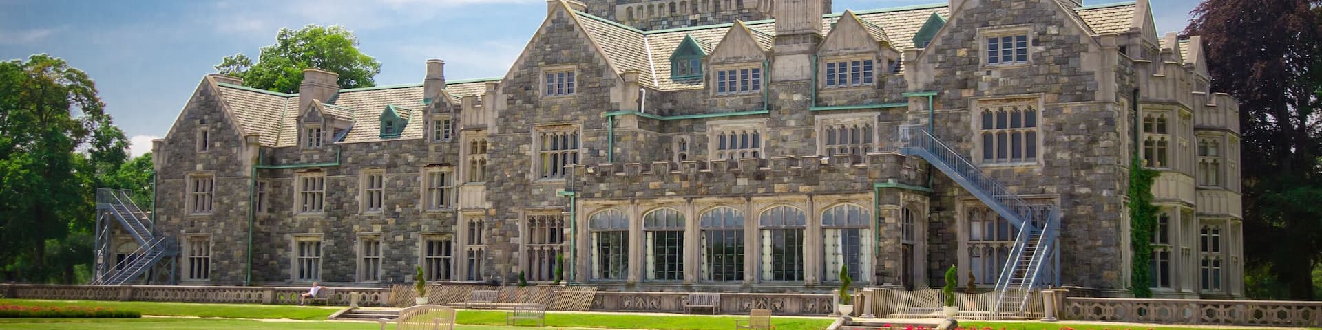 Historic Long Island NY gold coast mansion Hempstead House