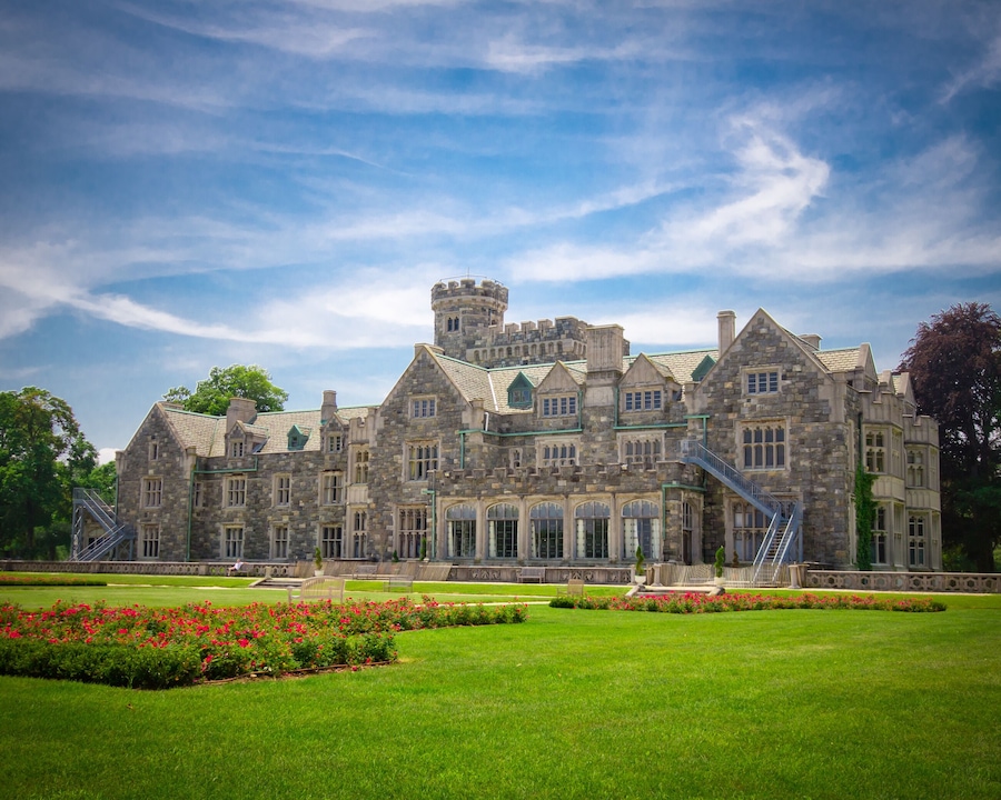 Historic Long Island NY gold coast mansion Hempstead House