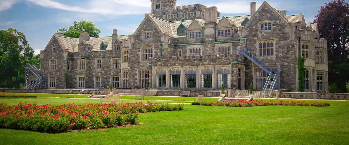 Historic Long Island NY gold coast mansion Hempstead House