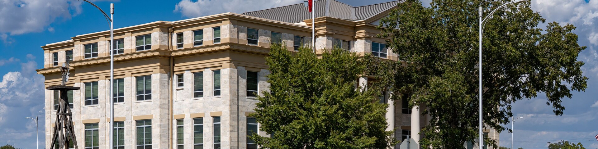 Deaf Smith County Courthouse in Hereford, Texas