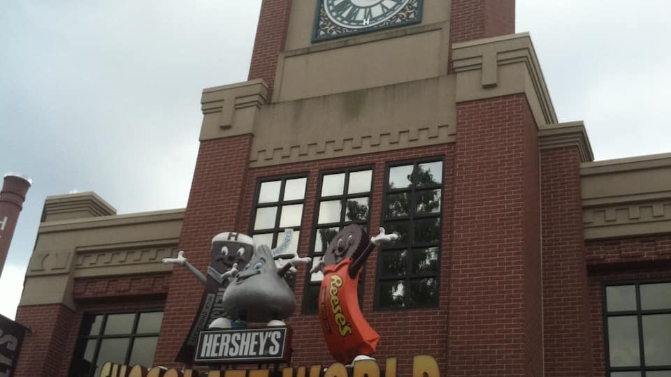 We toured the Hershey factory and received lots of free samples! This was an awesome tour!