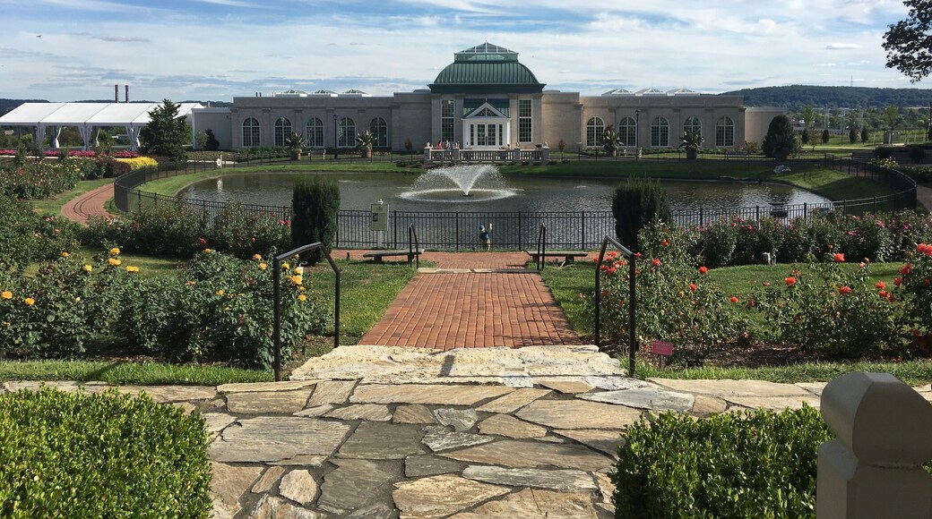 Hershey Gardens opened in 1937 with Milton Hersheyâs request to âcreate a nice garden of roses.â More than 75 years later, the small rose garden has blossomed into 23 acres of botanical beauty providing visitors with unique experiences and enriching opportunities.