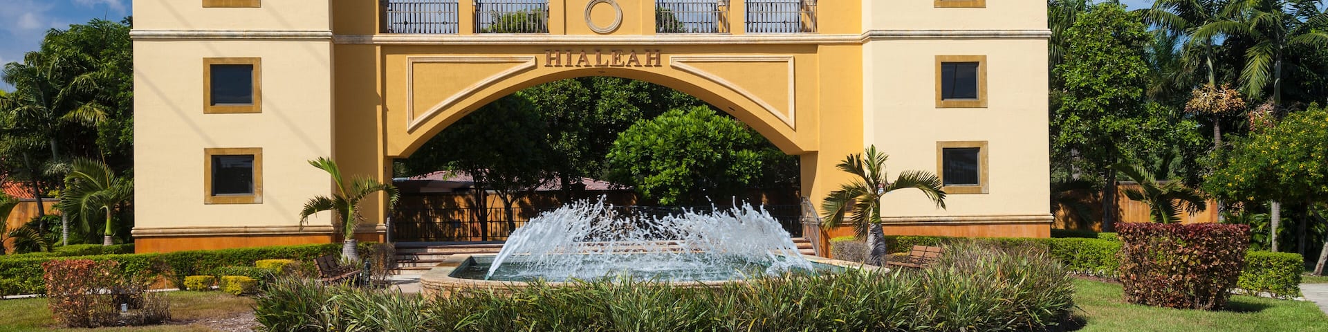 Monument for the City of Hialeah, Miami, FL, USA