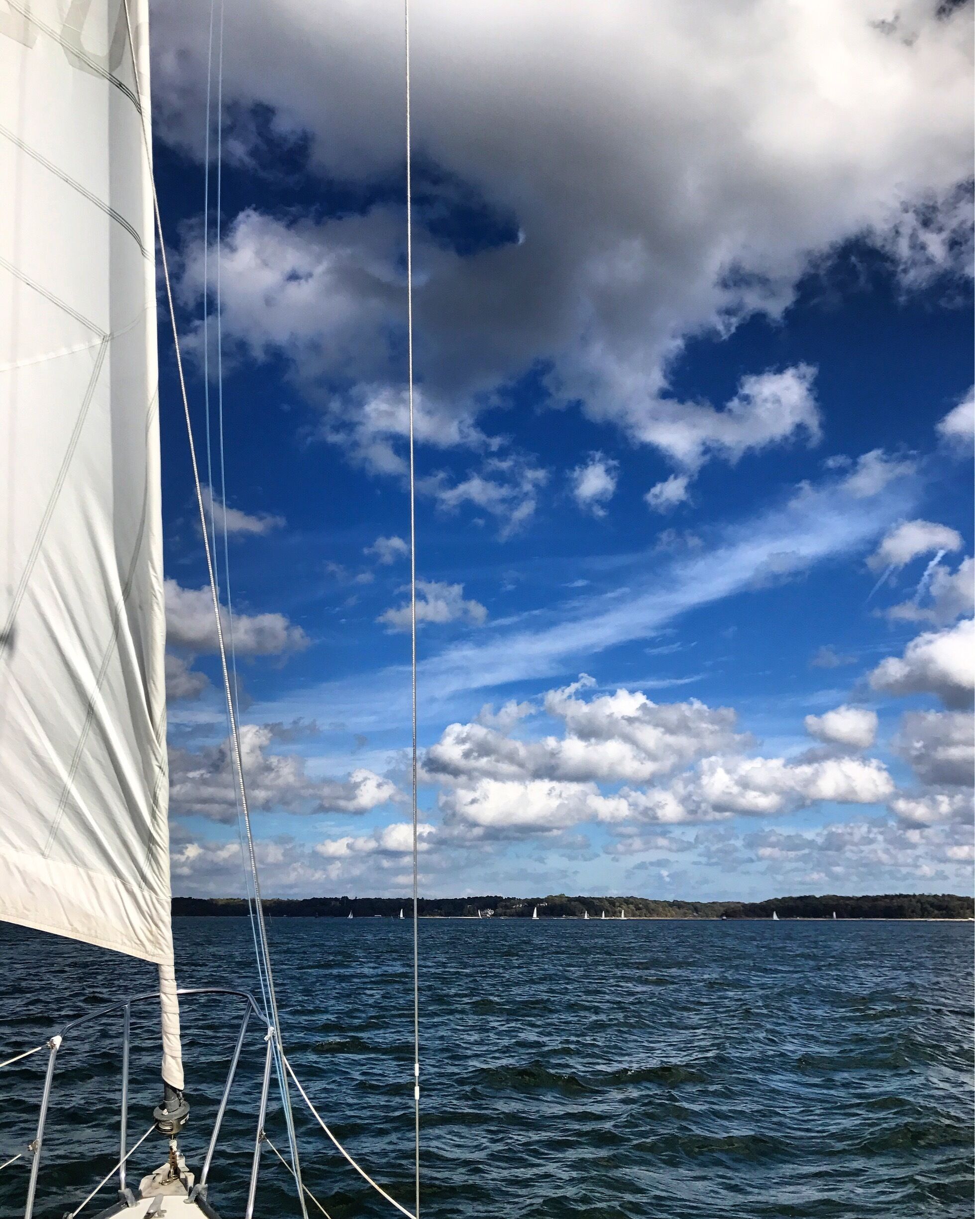 Sailing on the north shore of Long Island 
#BVSBlue