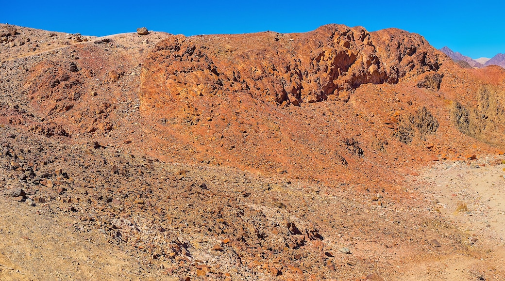 The painted mountains of Israel