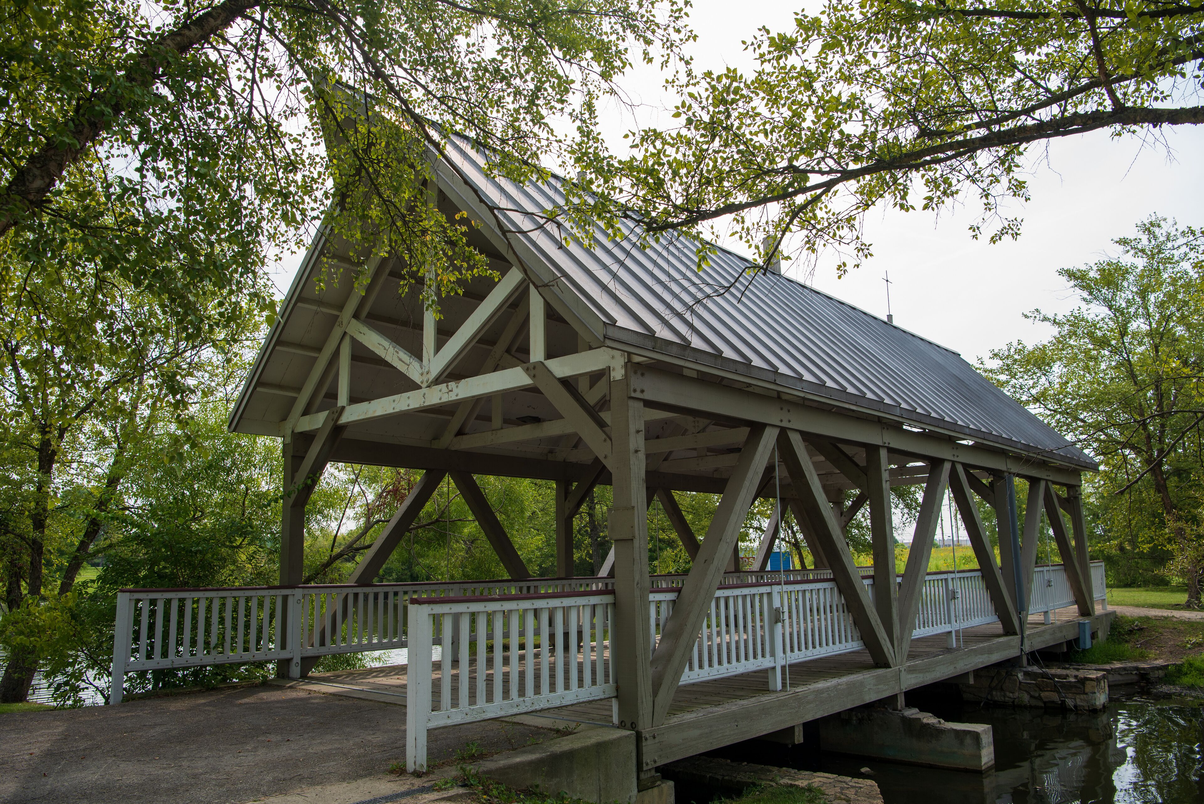 35-25-J - Homestead Covered Bridge in Franklin County, Ohio