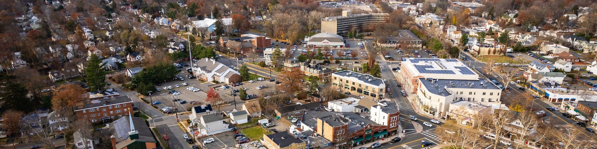 Aerial Drone of Westwood New Jersey