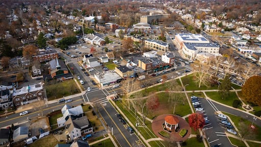 Aerial Drone of Westwood New Jersey