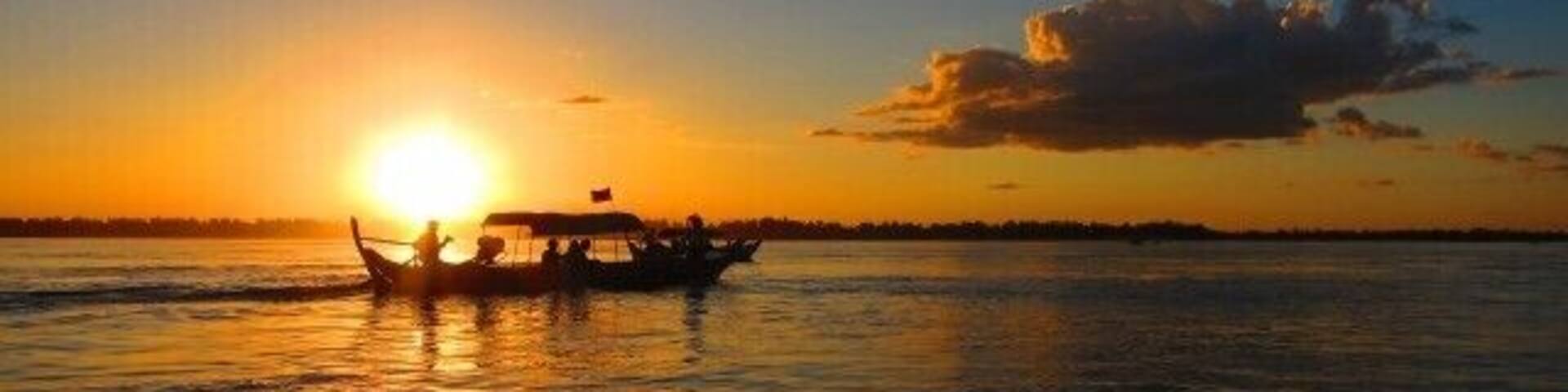 Almost all who visit Cambodia head to Siem Reap and for good reason. However, if you are heading east to Phnom Penh leave some time in your schedule for Kratie. On the bank of the Mekong this little town is pretty special. It's a great place to try to spot the famous Mekong River Dolphin. More details: http://turtlestravel.com/dont-skip-kratie-cambodia/