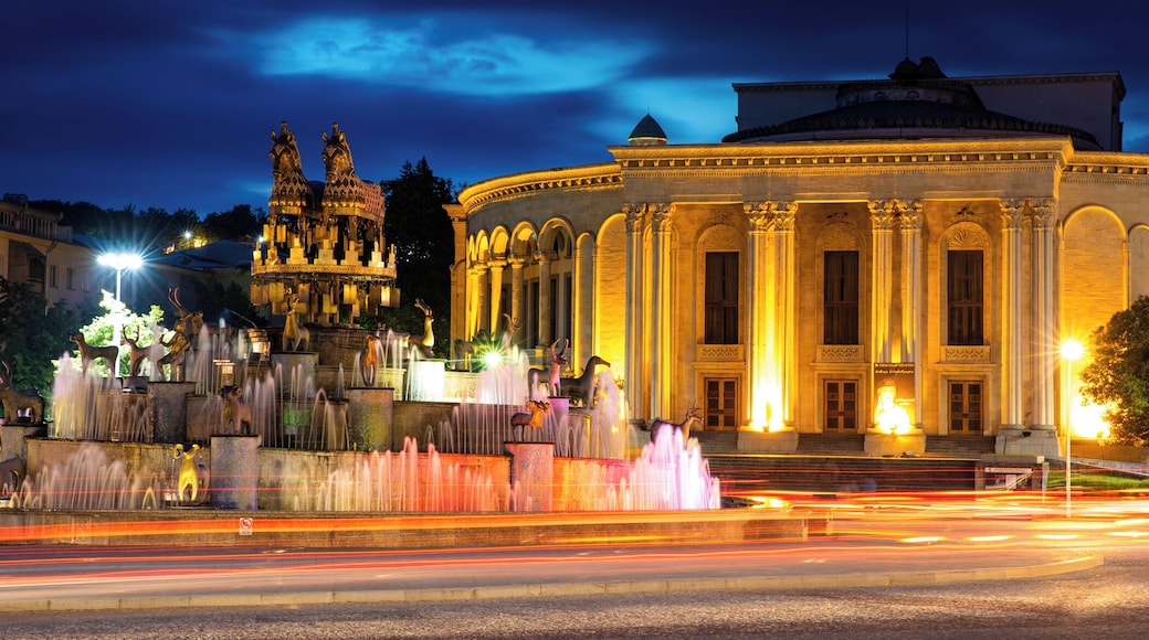This fountain in the middle of Kutaisi is something out of Las Vegas. So cool.