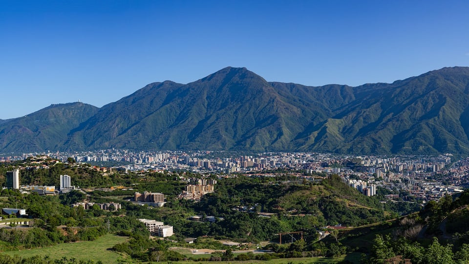 Panoramic view of Avila, Caracas - Venezuela
