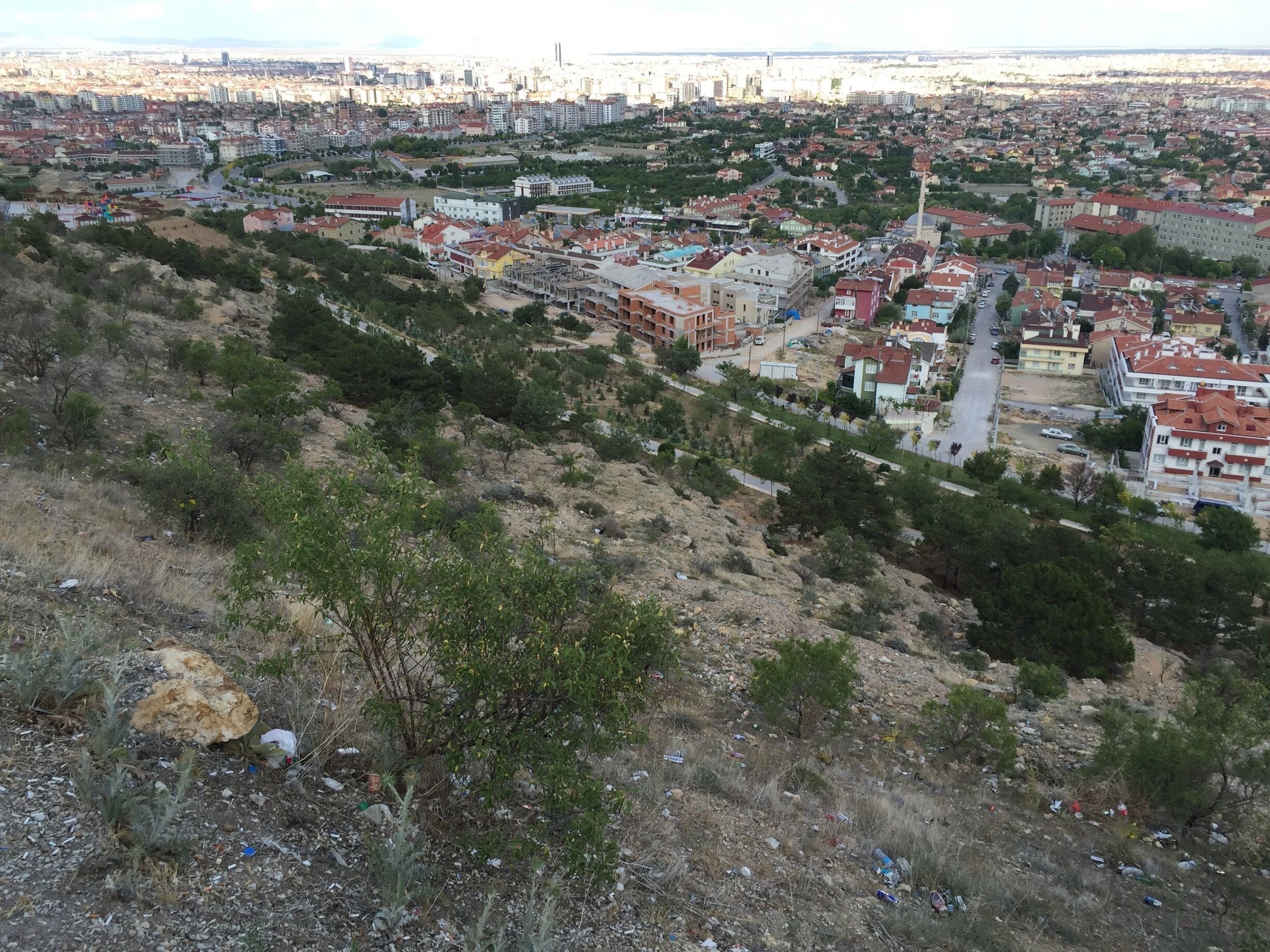 View from top of Konya 