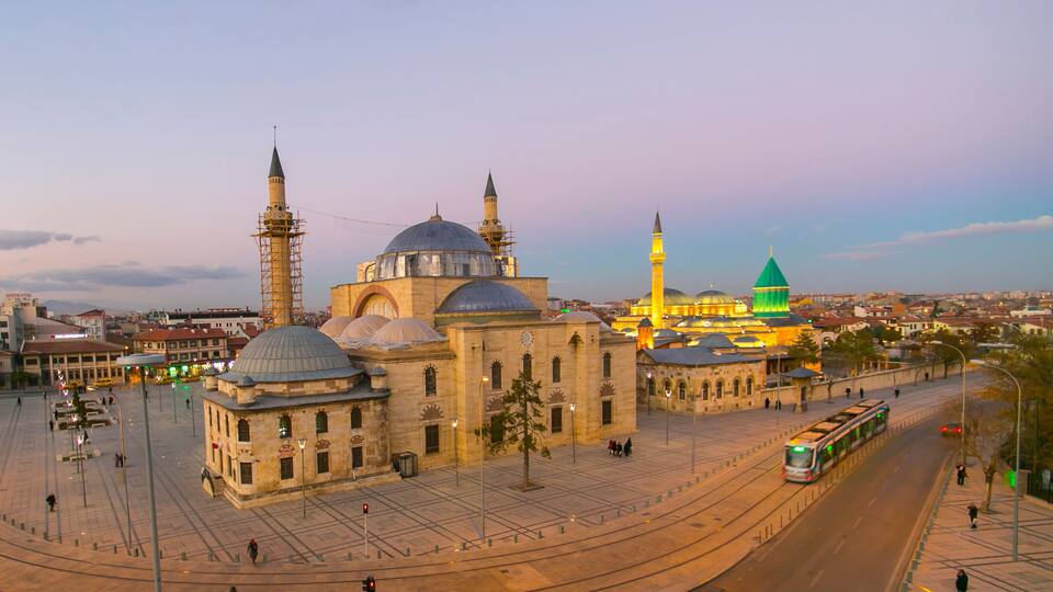 Images from the Mevlana Museum in Konya