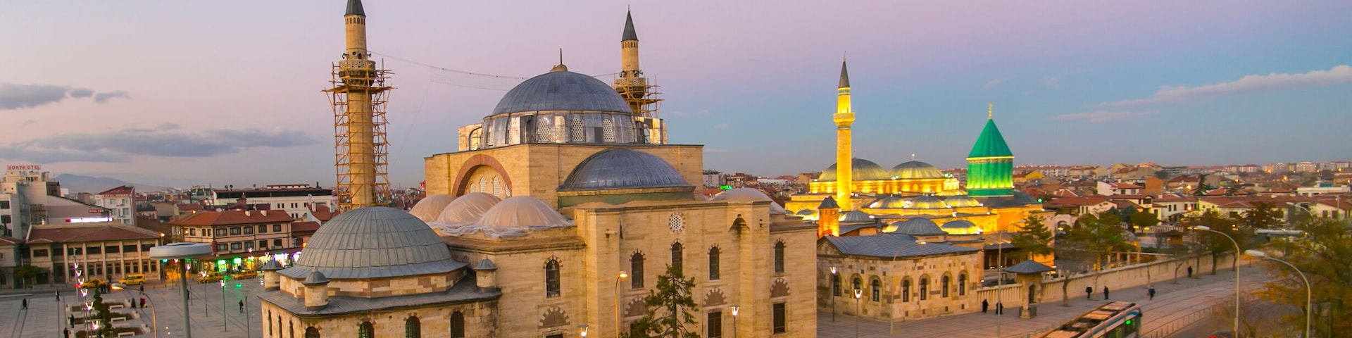 Images from the Mevlana Museum in Konya