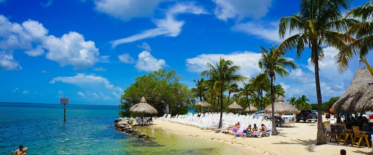 Key Largo Pier / Marina With Ocean View, Shutterstock ID 690949843, Purchase Order: Wave 0 First Batch, Order Number: , Client/Licensee: Hotels.com / BEX, Other: Mixed Budget