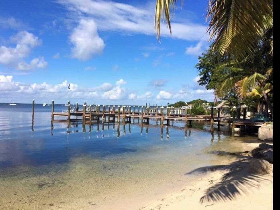 Key Largo. Private beach of hotel number 5. Stunning beach, hotel not so! #LifeAtExpedia