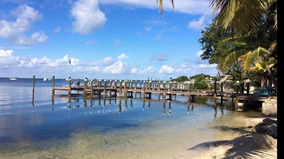 Key Largo. Private beach of hotel number 5. Stunning beach, hotel not so! #LifeAtExpedia