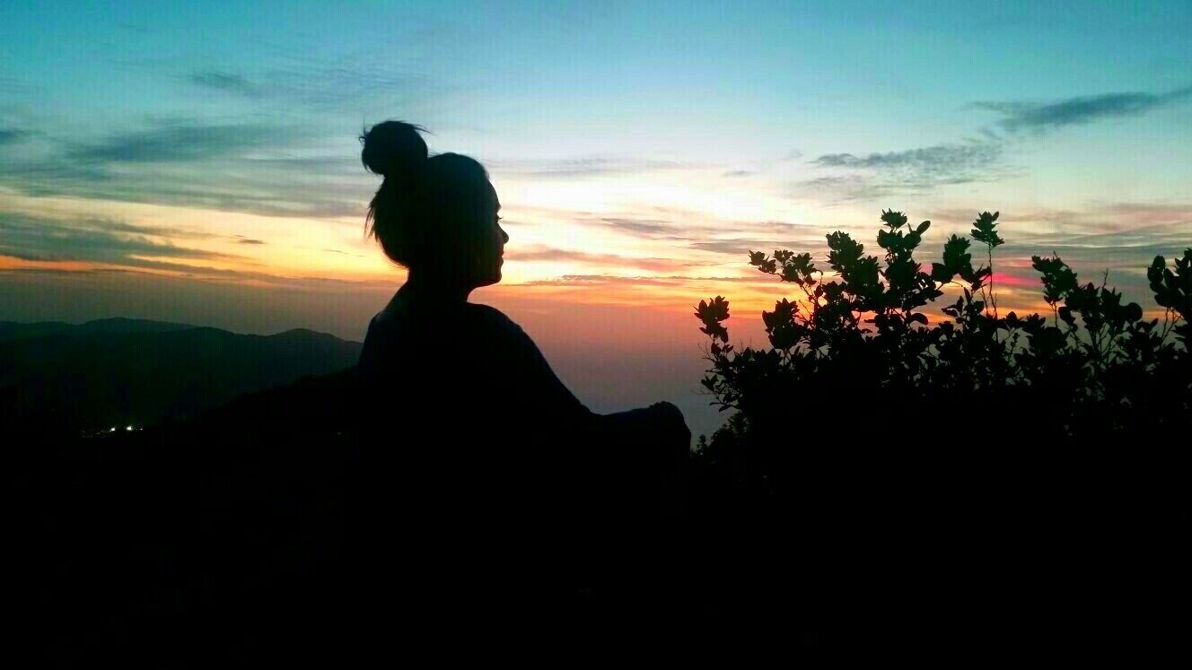 The sunset from Paramin village on the mountains #EndlessSummer