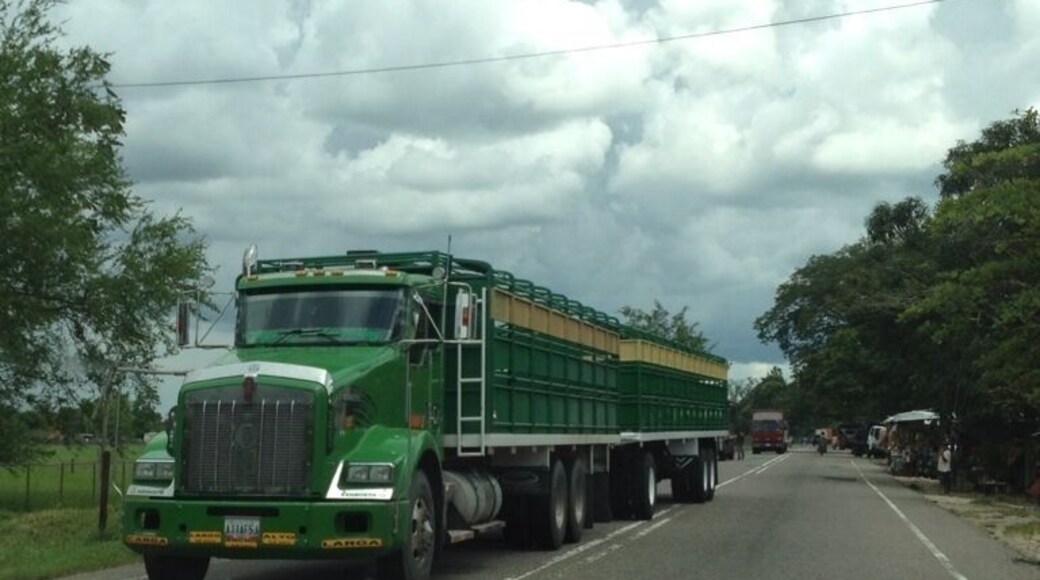 Carretera desde San Cristobal a Barinas