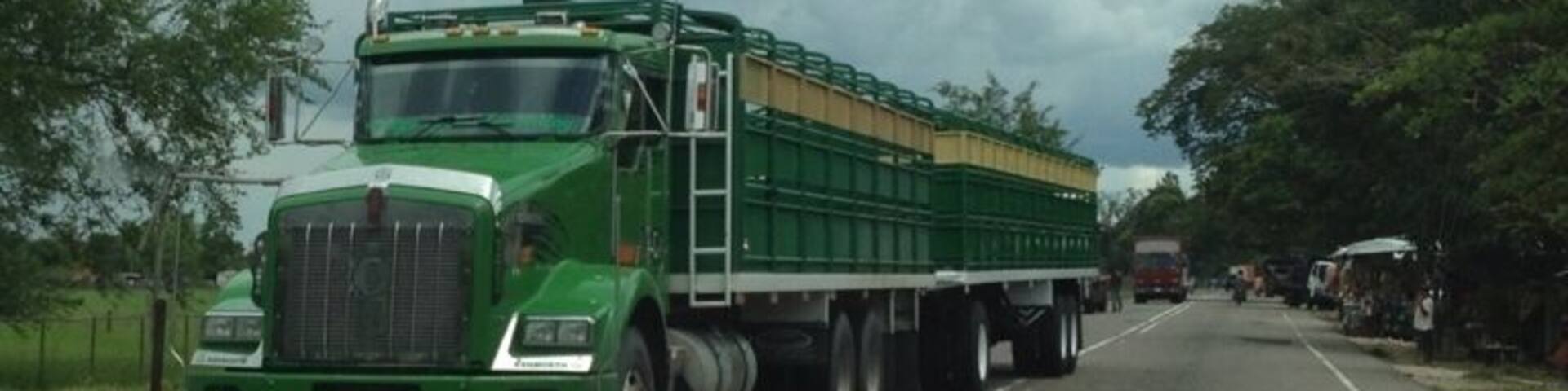 Carretera desde San Cristobal a Barinas