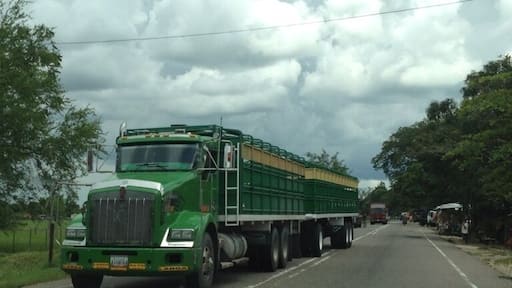 Carretera desde San Cristobal a Barinas