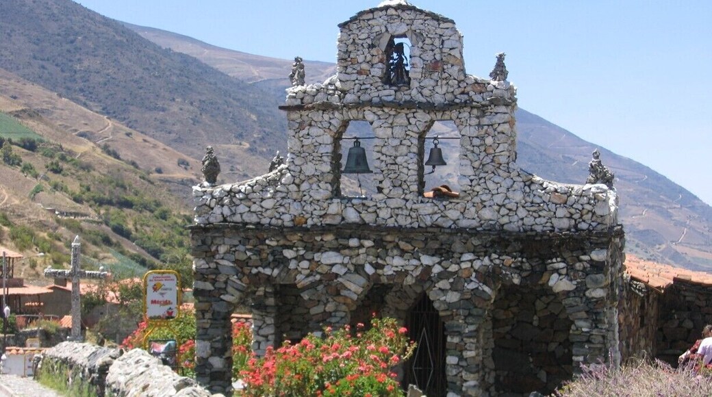 #TroveOn - This famous replica of the stone chapel dedicated to the Virgen of Coromoto is along the beautiful drive further into the mountains from Merida, Venezuela in San Rafael de Mucuchíes. The chapel was originally put together by hand using local stone and without cement. It is a work of art in itself, and a restful place to sit and relax. More on the Paramo at http://turtlestravel.com/el-paramo-and-la-culata/