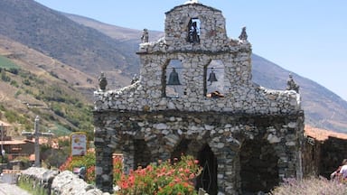 #TroveOn - This famous replica of the stone chapel dedicated to the Virgen of Coromoto is along the beautiful drive further into the mountains from Merida, Venezuela in San Rafael de Mucuchíes. The chapel was originally put together by hand using local stone and without cement. It is a work of art in itself, and a restful place to sit and relax. More on the Paramo at http://turtlestravel.com/el-paramo-and-la-culata/