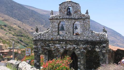 #TroveOn - This famous replica of the stone chapel dedicated to the Virgen of Coromoto is along the beautiful drive further into the mountains from Merida, Venezuela in San Rafael de Mucuchíes. The chapel was originally put together by hand using local stone and without cement. It is a work of art in itself, and a restful place to sit and relax. More on the Paramo at http://turtlestravel.com/el-paramo-and-la-culata/