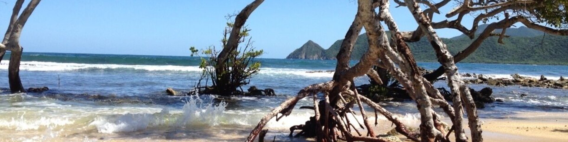 Entrada del mar a la Laguna de Bocaina