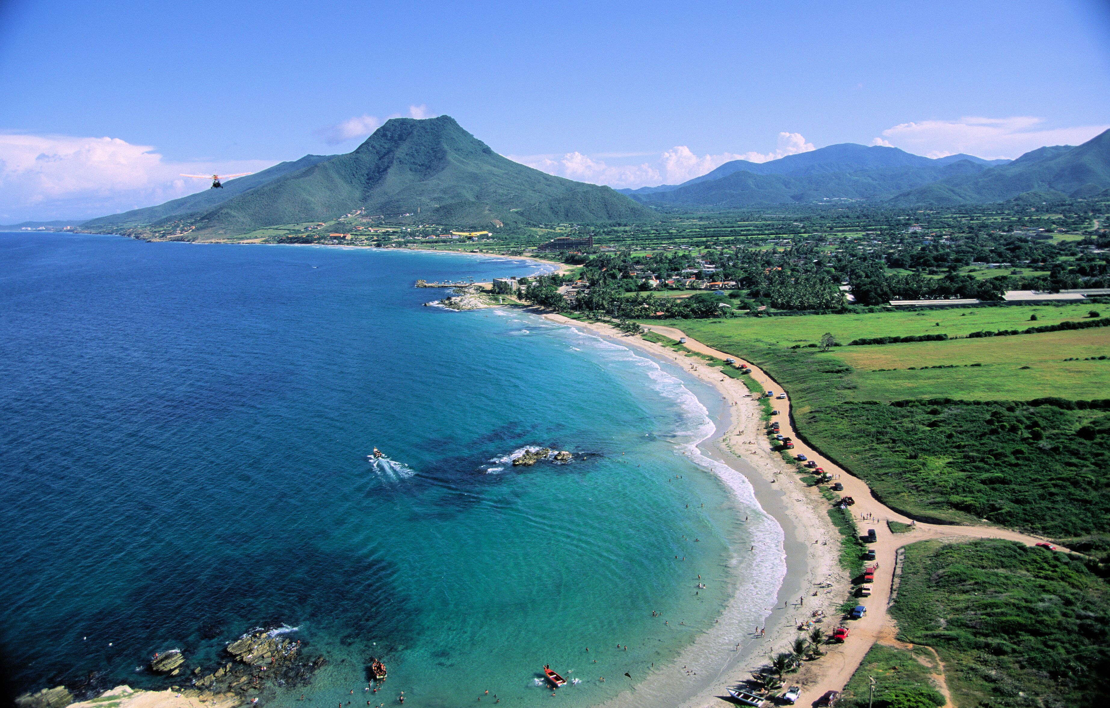 playa agua auf isla margarita,venezuela