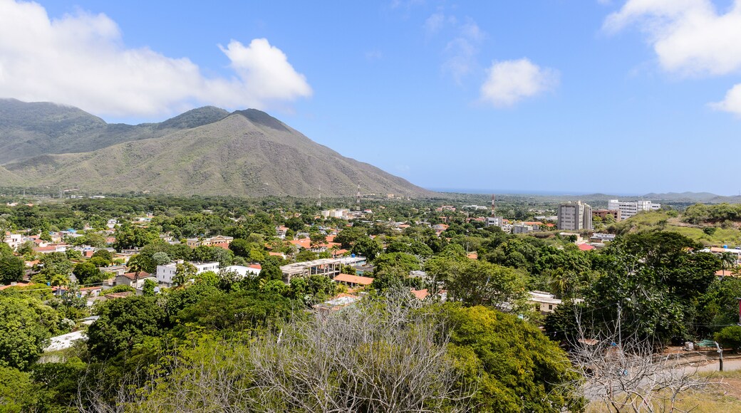 It's Panoramic view of the Isla Margarita, Venezuela