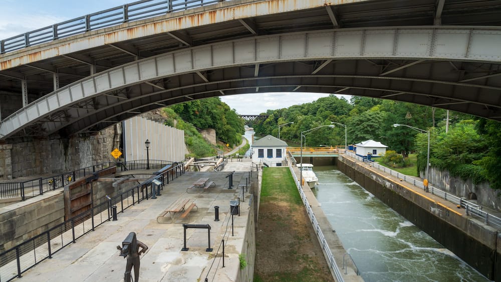 The Lock at Lockport Historic Erie Canal Park
