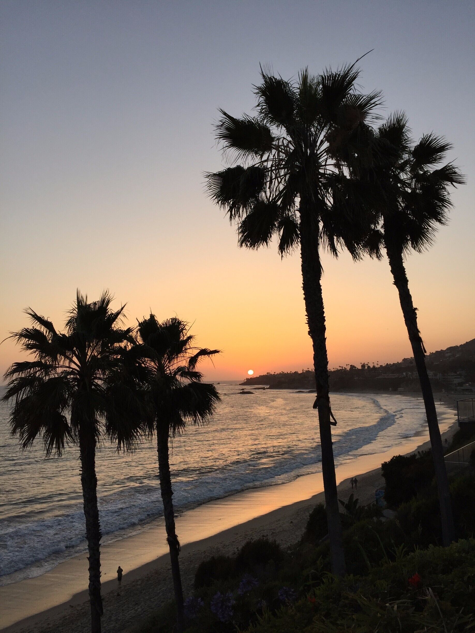 You can always depend on having great sunsets in Laguna Beach!