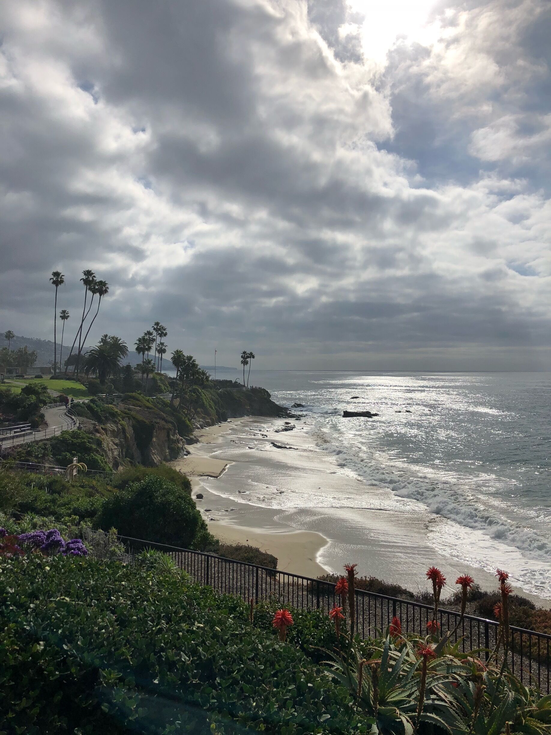 Heisler Park has a beautiful walking trail along the coast line 