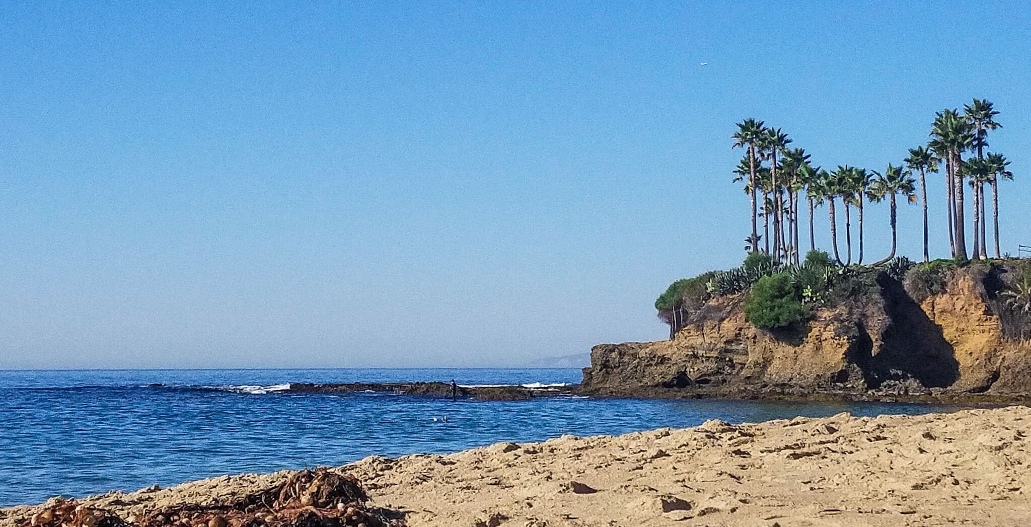 One of the best beaches of Laguna, California.