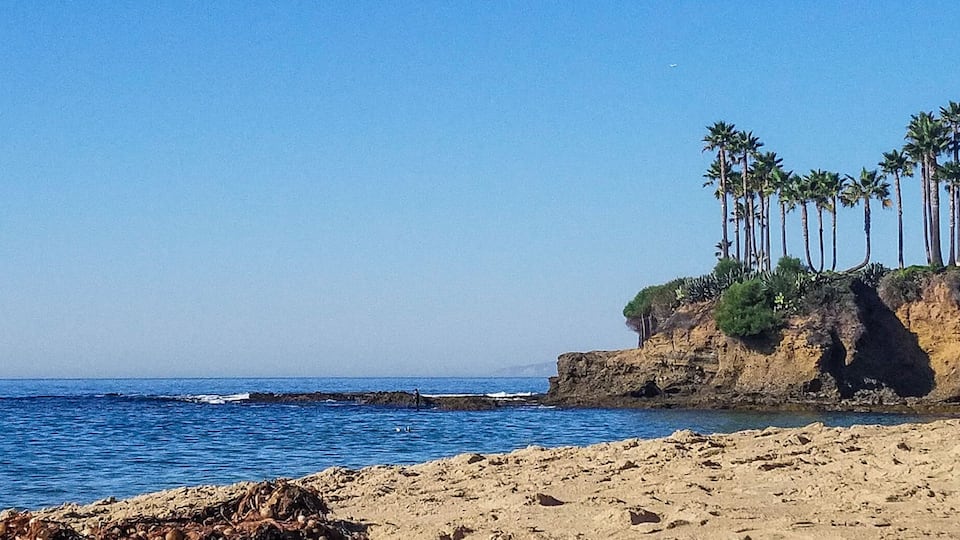 One of the best beaches of Laguna, California.