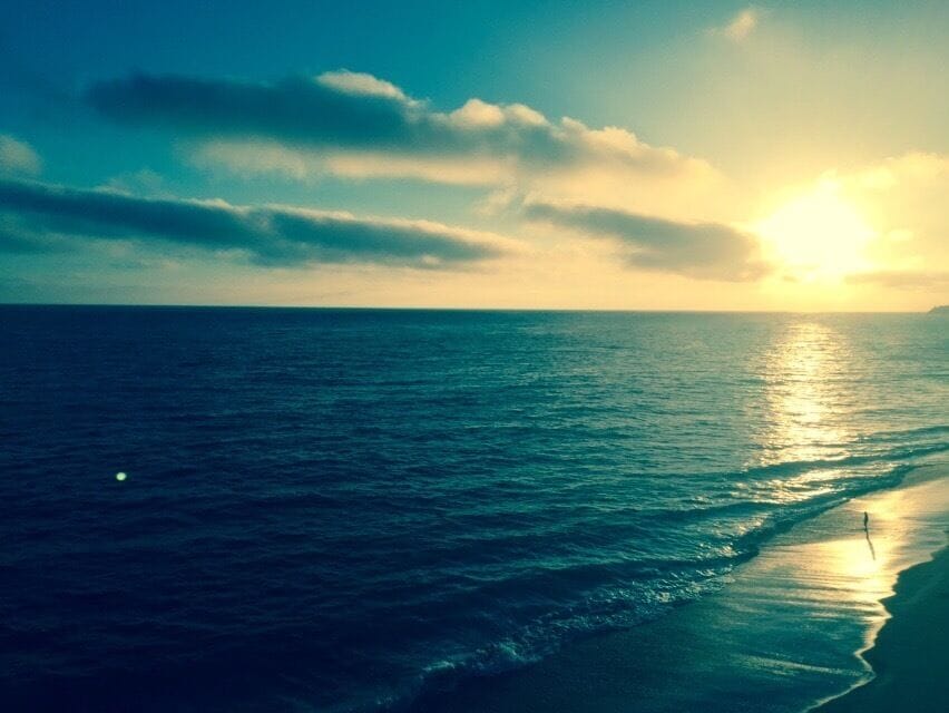 Beautiful sunset at the surf and sand resort. Great way to spend 4th of July
