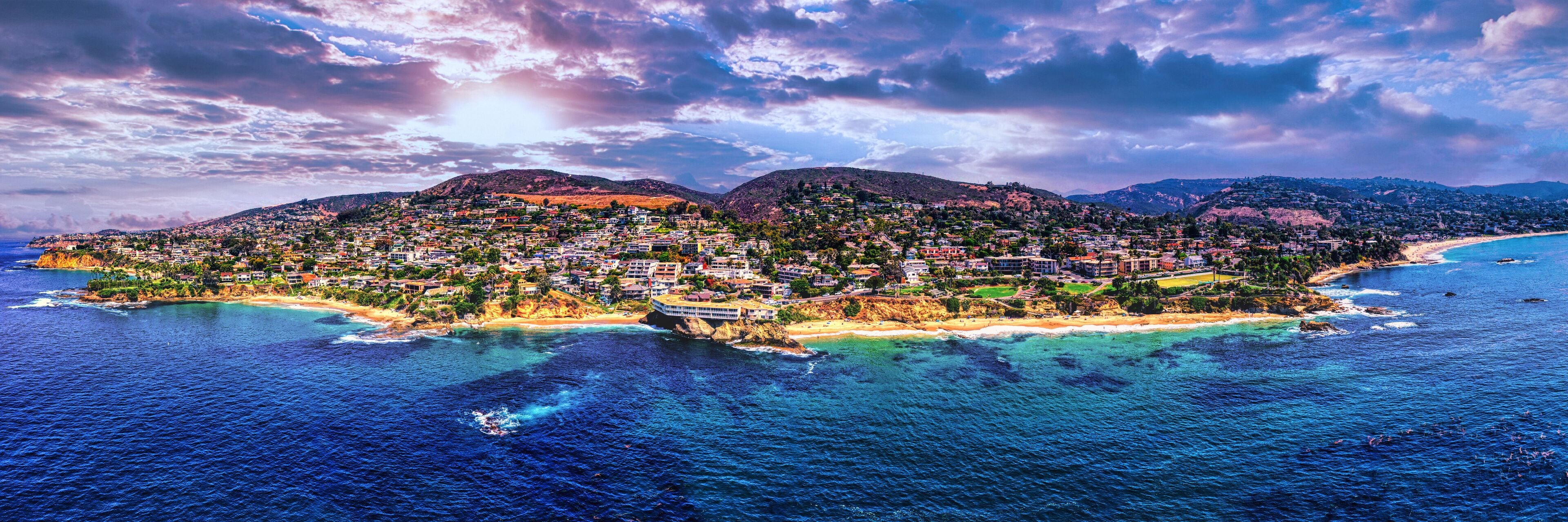 Laguna Beach from the ocean