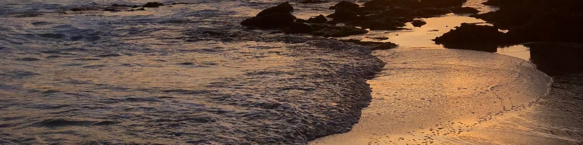 Nothing like a beautiful sunset to wind down the day. This at Woods Cove, amazing place to watch sunsets