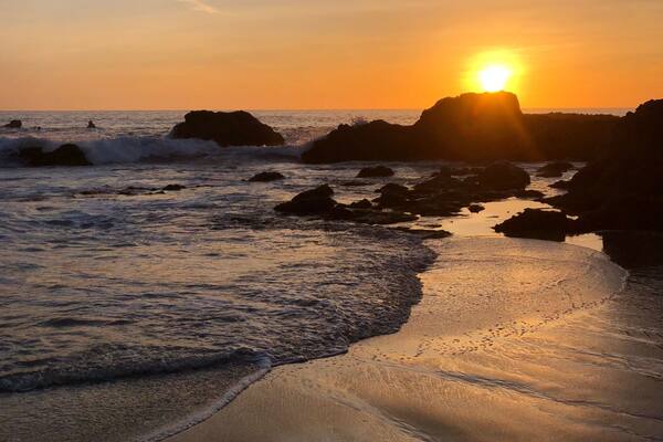 Nothing like a beautiful sunset to wind down the day. This at Woods Cove, amazing place to watch sunsets